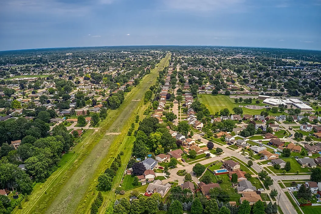 Sterling Heights Michigan Detroit Suburb Manufacturing Base Stabilizing Local Housing Values